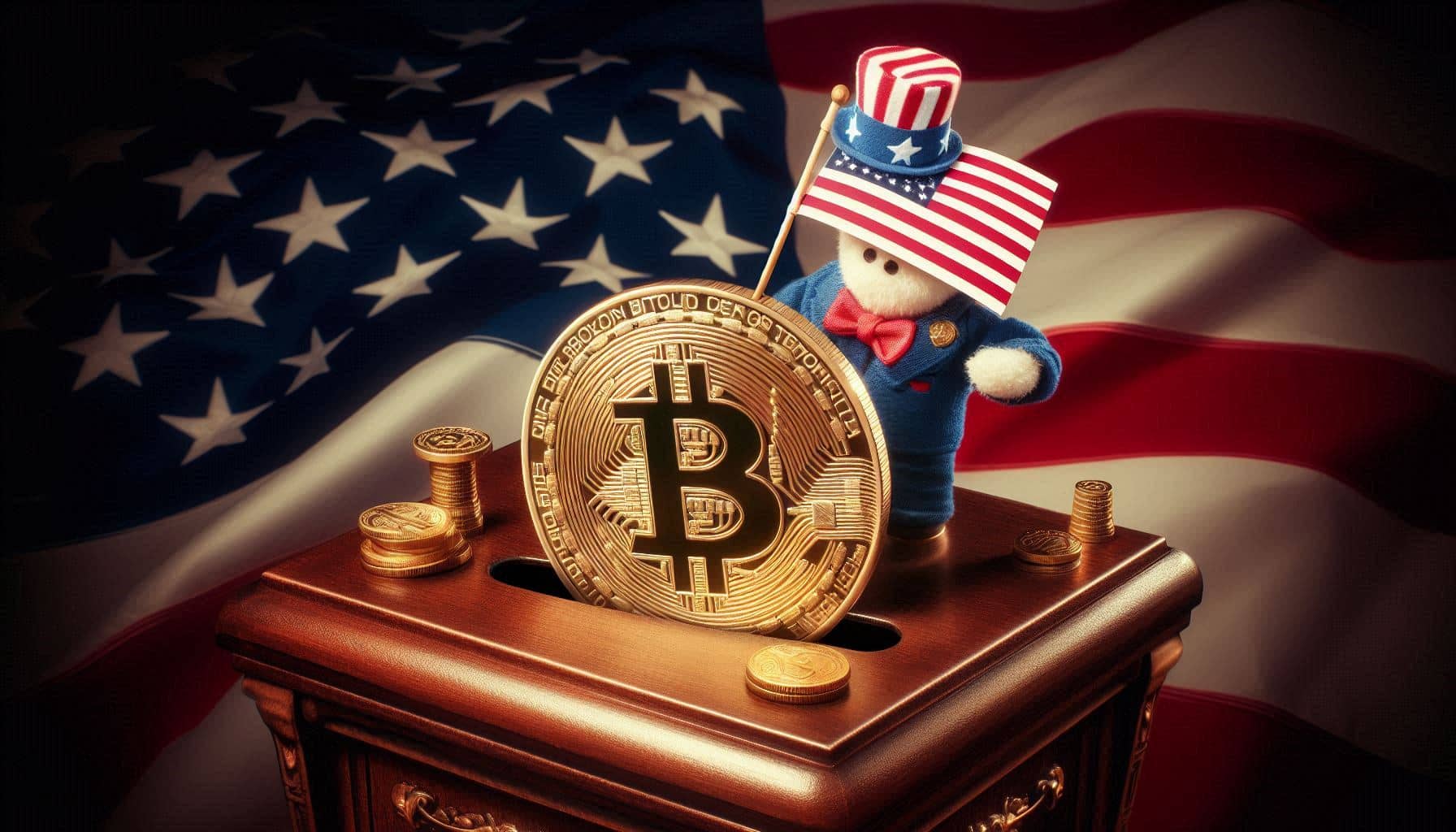 price of bitcoin may be heavily influenced by 2024 us presidential election