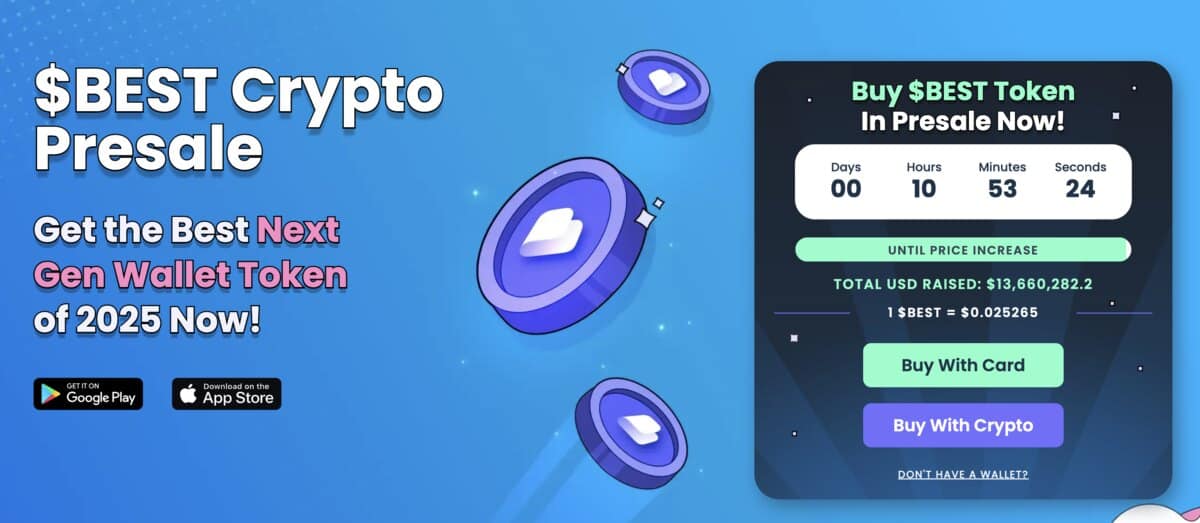 Best Wallet Token najlepšie kryptomeny